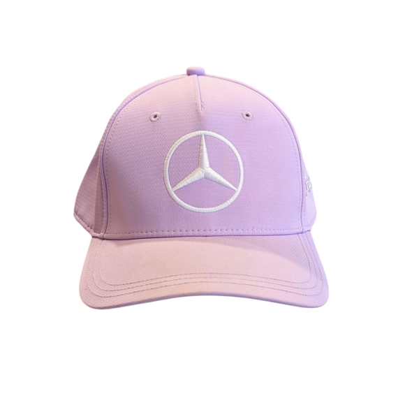 Mercedes AMG Petronas, Lewis Hamilton, F1, Monster, Flat Brim Purple Cap, W - Picture 1 of 7
